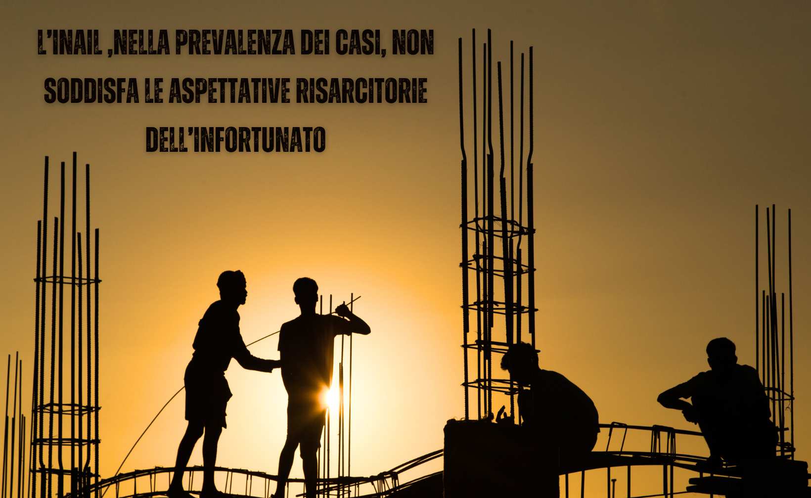 HO SUBITO UN INFORTUNIO SUL LAVORO: